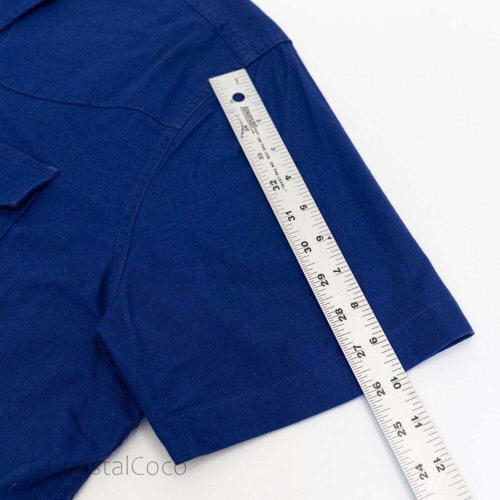 Tecovas Pearl Snap Shirt Mens XL Blue Button Down Western Rodeo Americana Cowboy - Picture 10 of 10